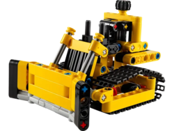 Stor bulldozer