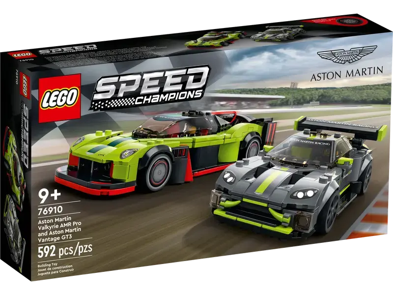 Aston Martin Valkyrie AMR Pro og Aston Martin Vantage GT3