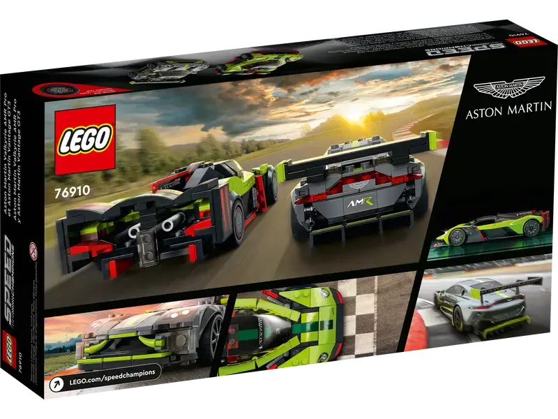 Aston Martin Valkyrie AMR Pro og Aston Martin Vantage GT3