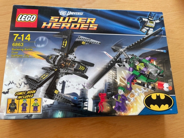 SUPER HEROES: Batwing Battle over Gotham City